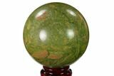 Polished Unakite Sphere - South Africa #151920-1